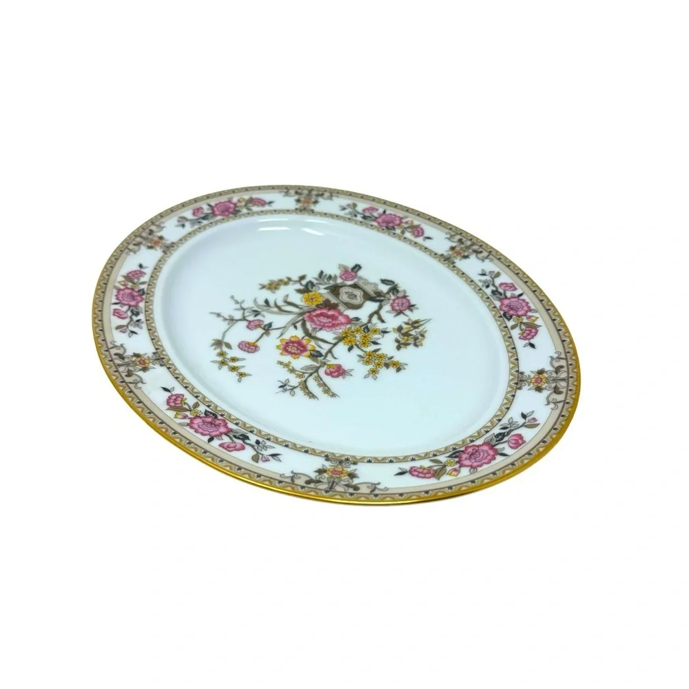 Noritake | Oval Serving Platter | Japan | 2502 Asian Dream 11.5”x9”